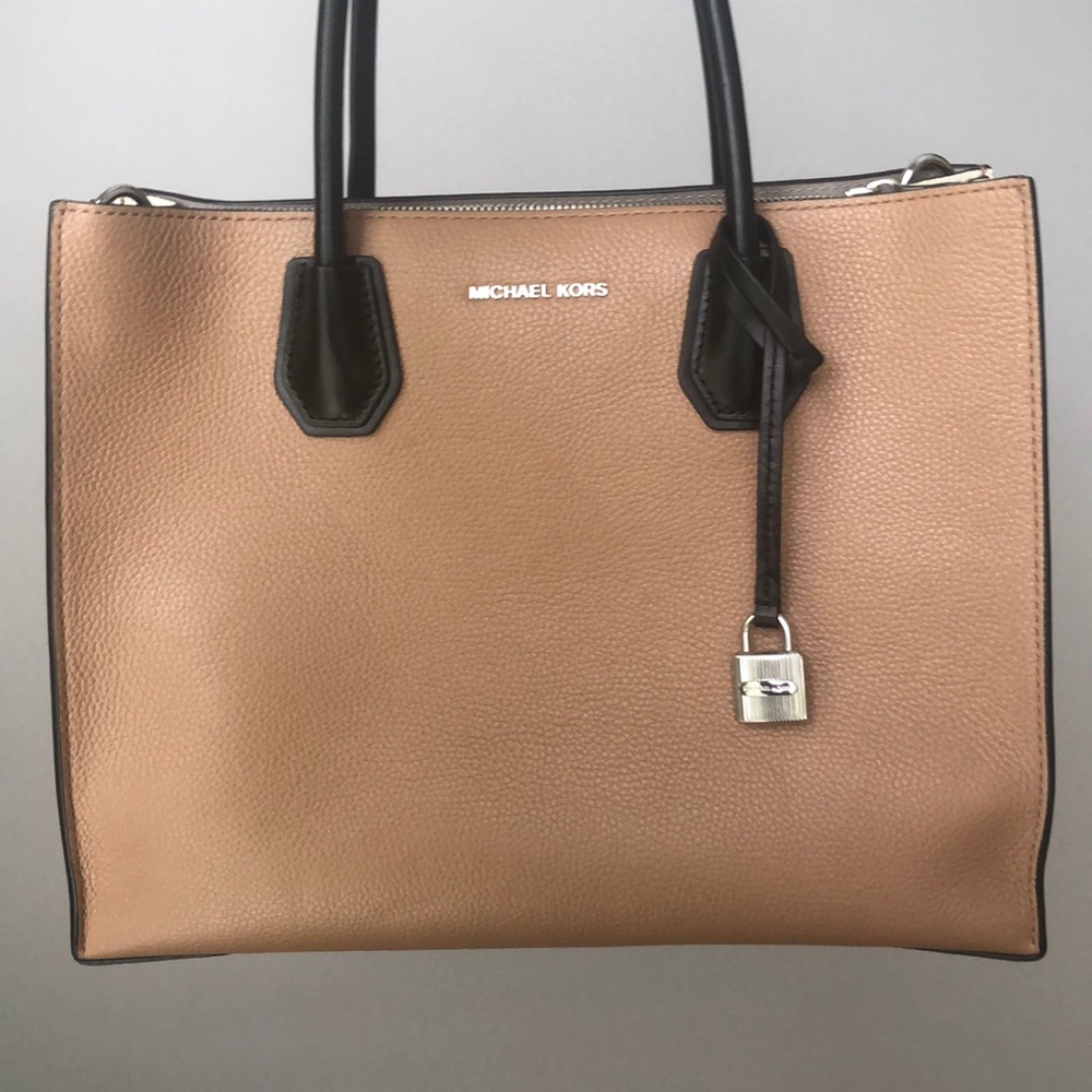 Michael Kors two-tone handbag